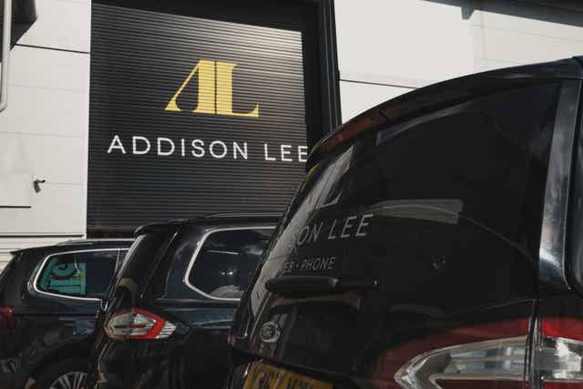 Private taxi firm Addison Lee on recruitment drive in London (PA)
