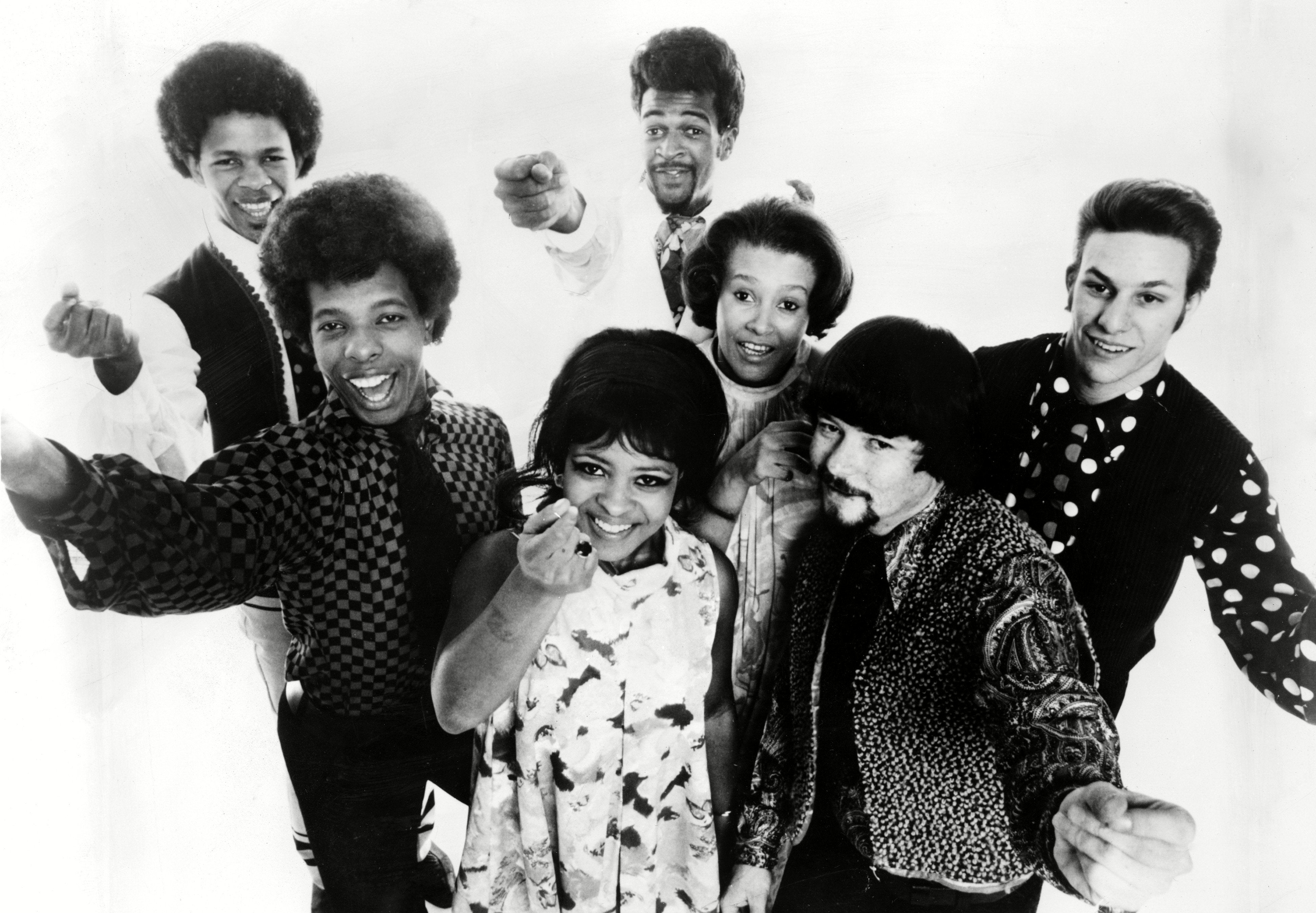 The band, here in 1968, were pivotal in the development of funk and soul