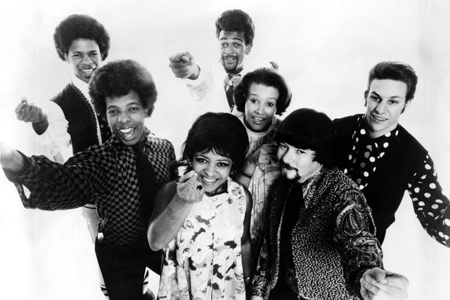 <p>The band, here in 1968, were pivotal in the development of funk and soul</p>
