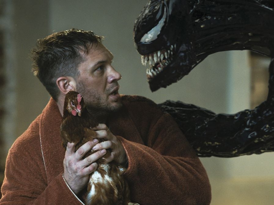Tom Hardy as Eddie Brock (and Venom) in ‘Venom: Let There Be Carnage’