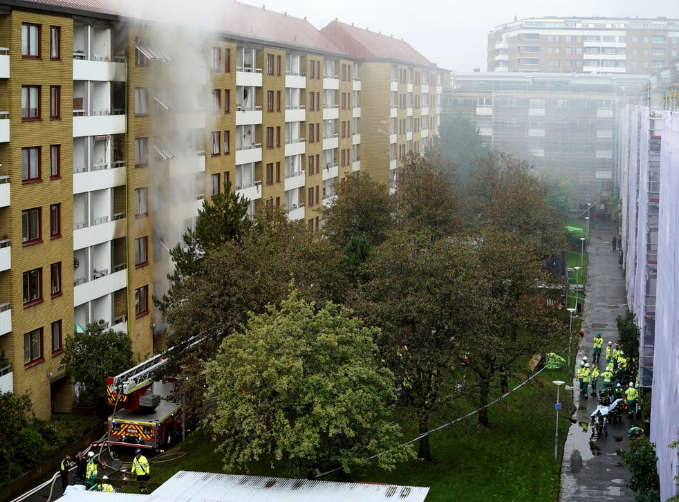Sweden Apartment Blast