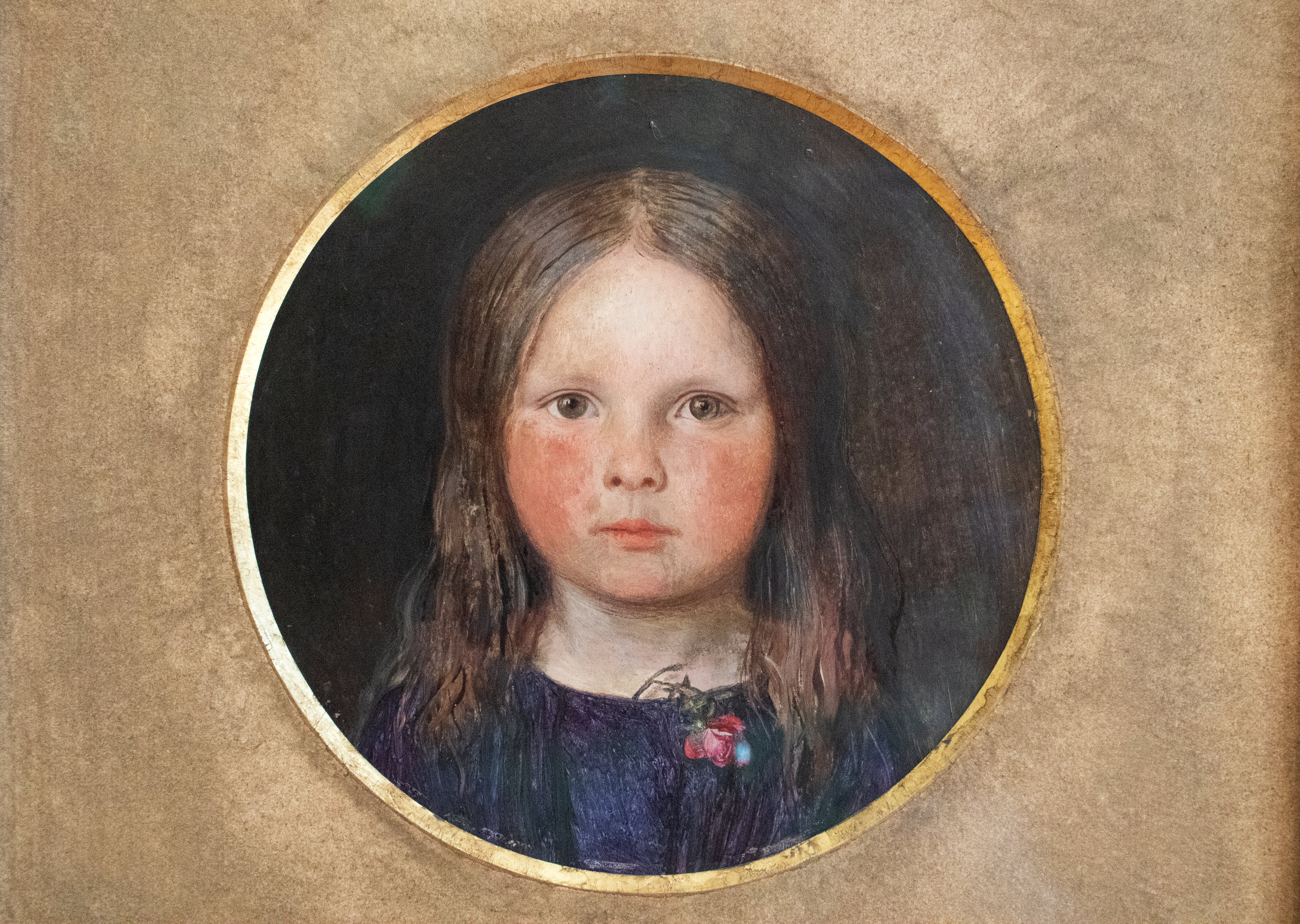 Lucy as a child in 1849