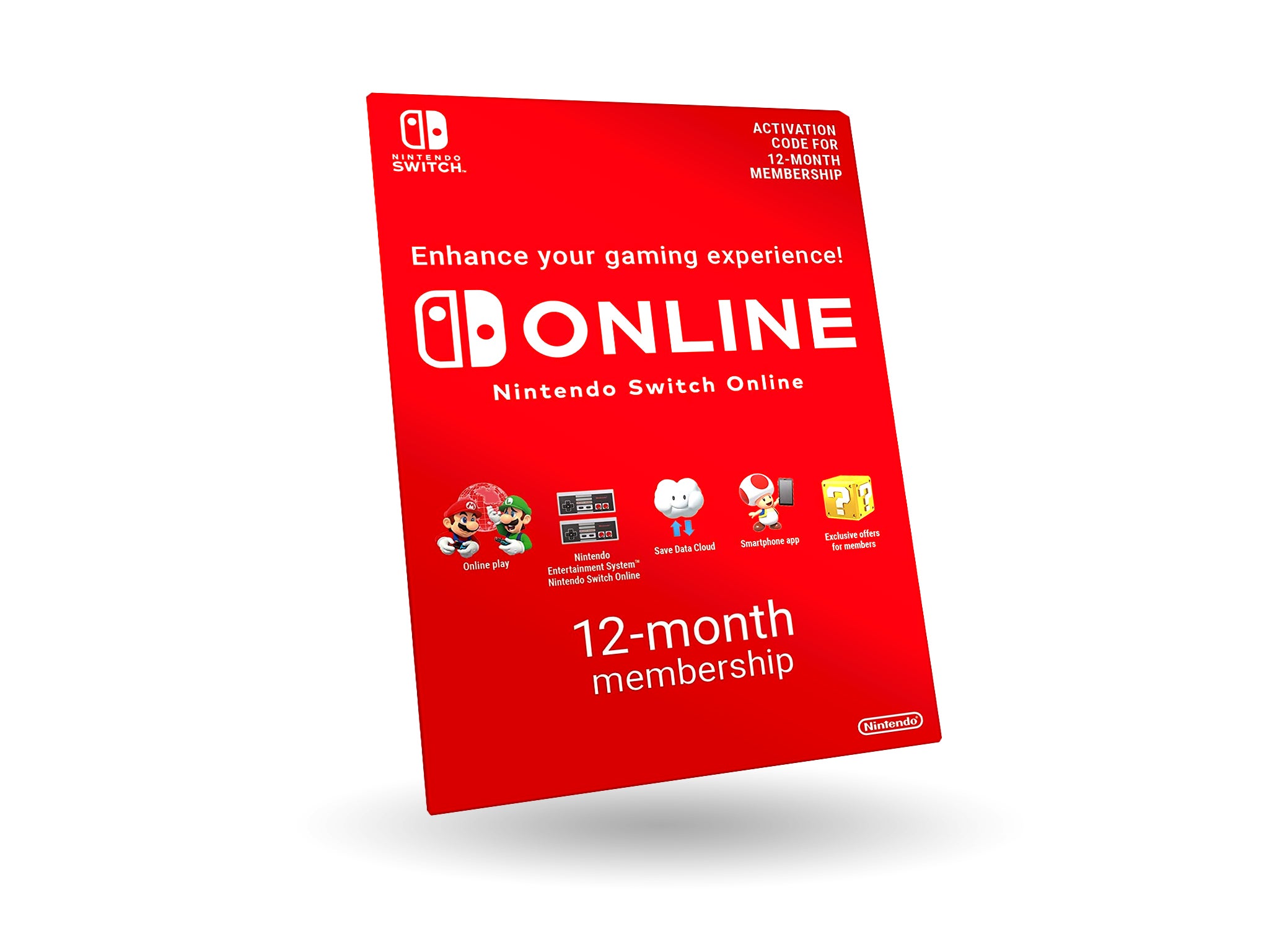 Nintendo Online Gift Card