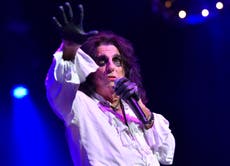 Alice Cooper talks tap dancing, snakes onstage and his diary