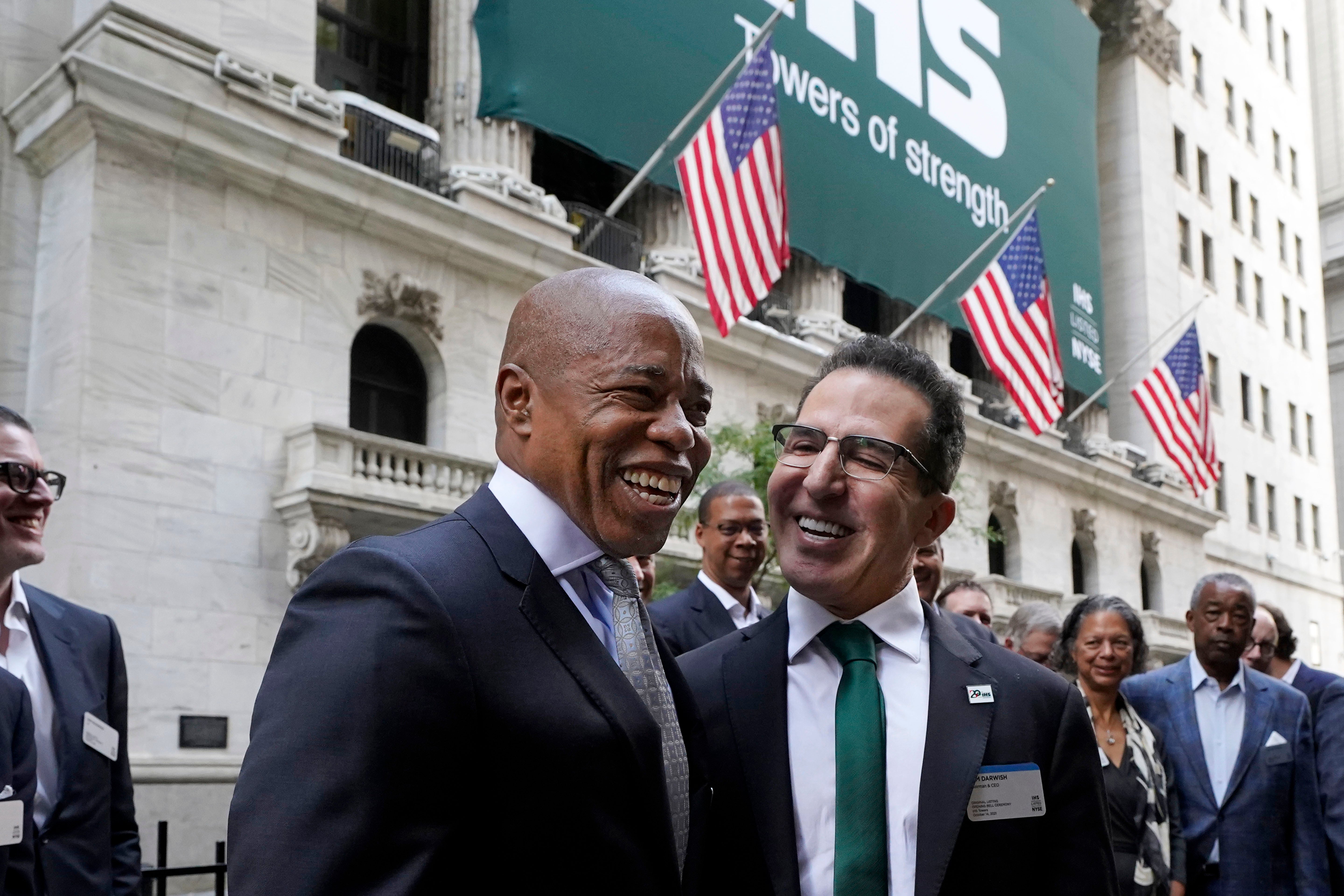 Financial Markets Wall Street IHS Towers IPO