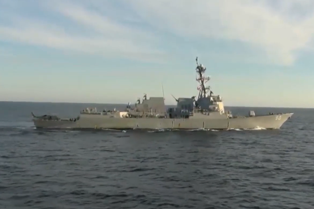 <p> Russia releases video footage of encounter with USS Chafee</p>