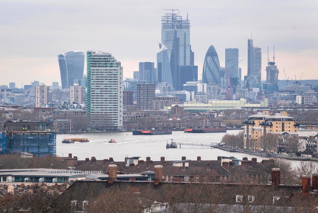 The FTSE 100 closed 26.32 points, or 0.37%, higher at 7,234.03 on Friday (Victoria Jones/PA)