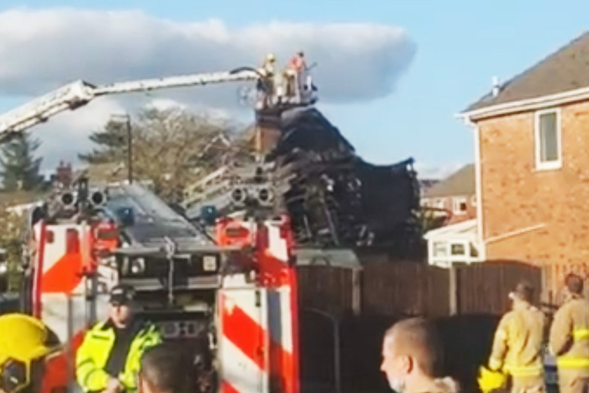 Chorley Racking Collapse Man dead after house collapses in suspected gas explosion | The Independent