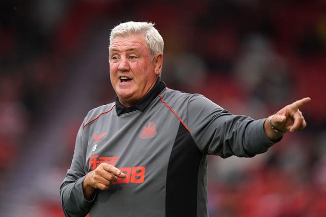 Newcastle head coach Steve Bruce has thanked Mike Ashley for giving him the chance to manage the club he supported as a boy (Tim Goode/PA)