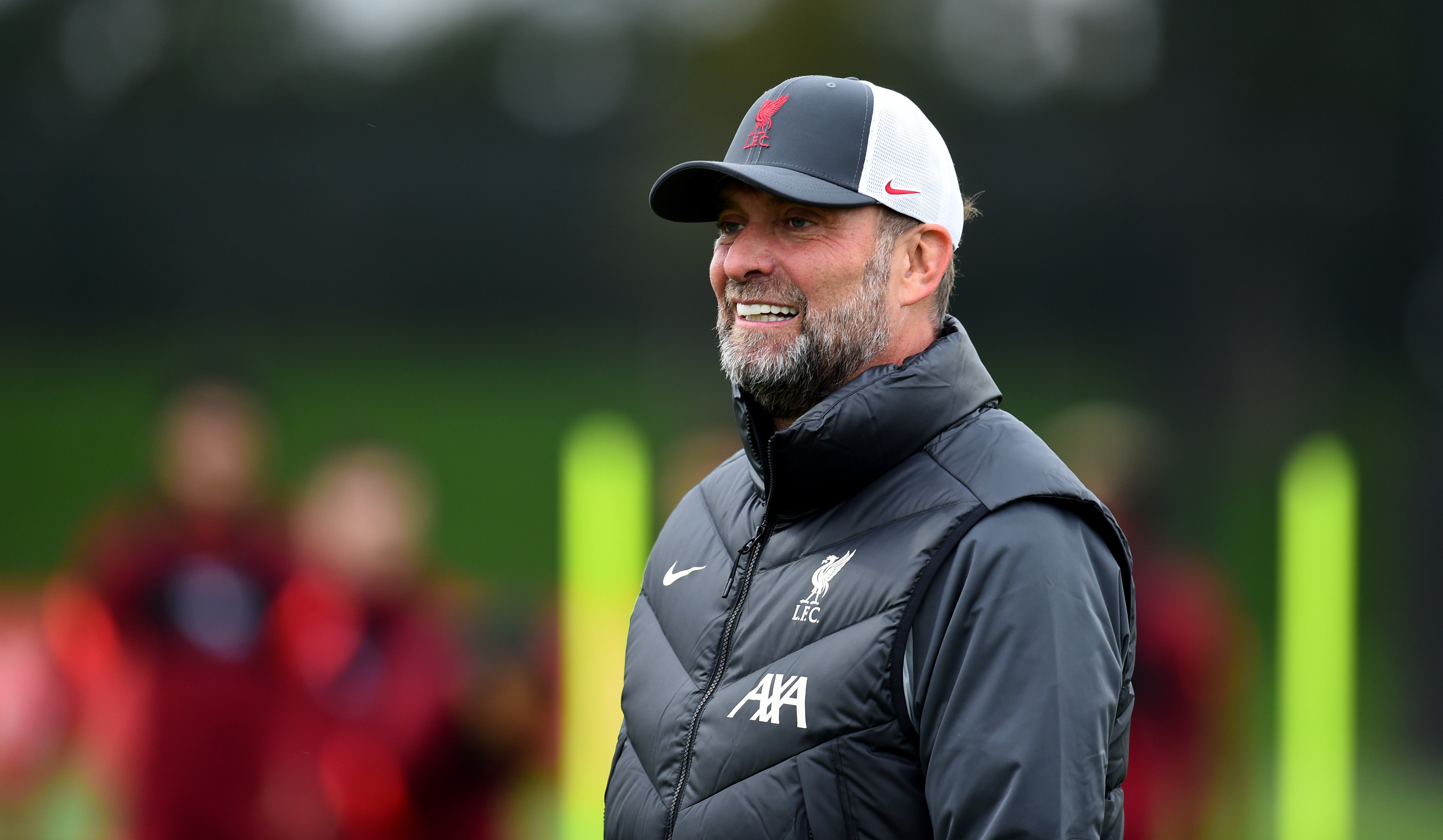 <p>Klopp’s Liverpool will face Manchester United on Sunday </p>