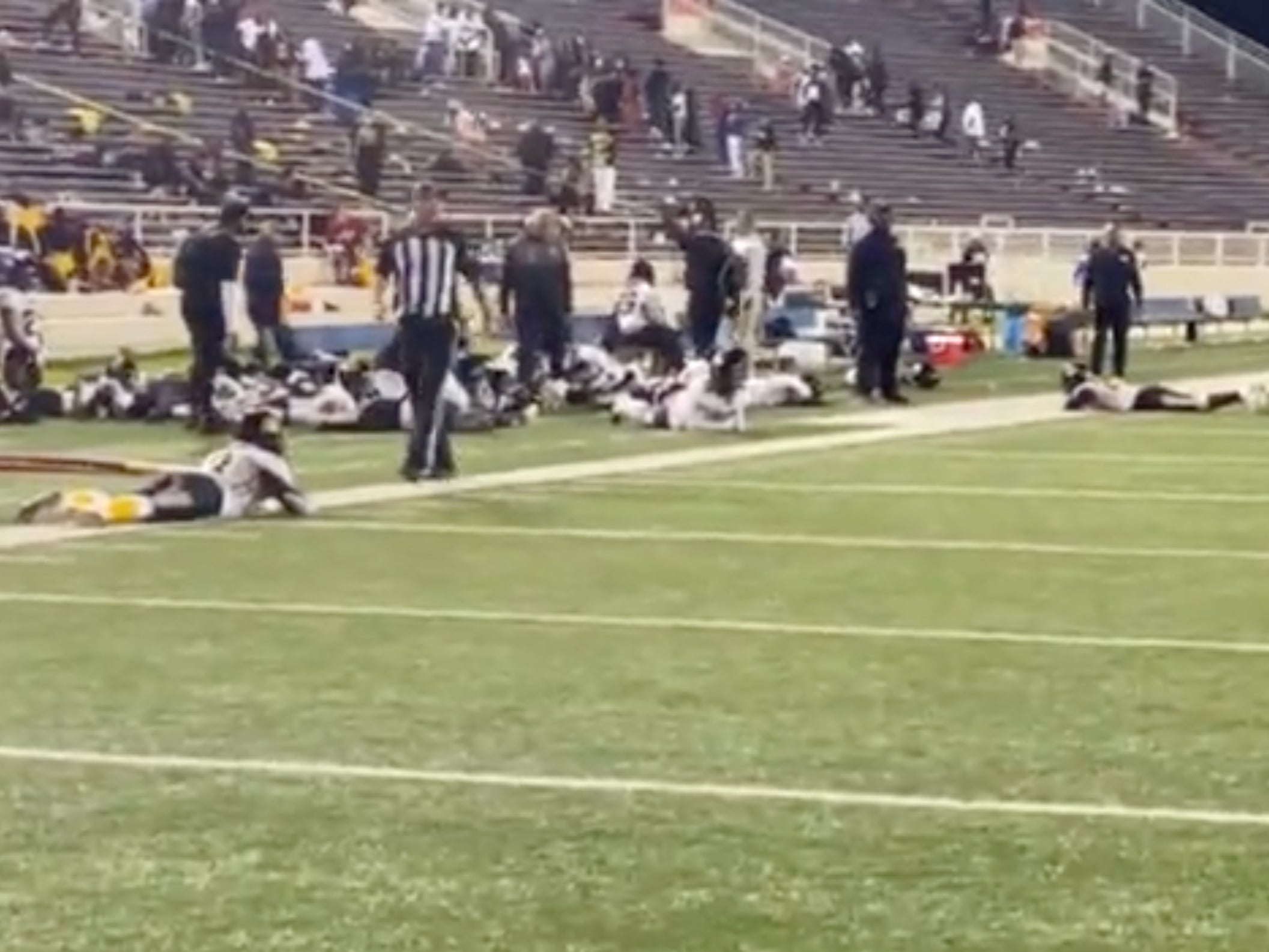 Disparos en el partido de fútbol de Alabama