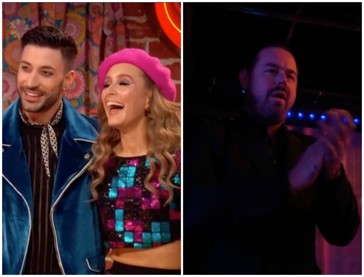 Danny Dyer supports Rose Ayling-Ellis on Strictly Come Dancing