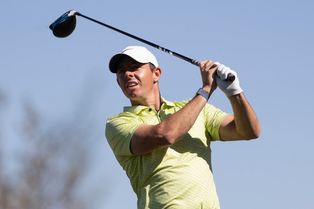 Rory McIlroy two shots off the lead after sizzling 62 in Las Vegas