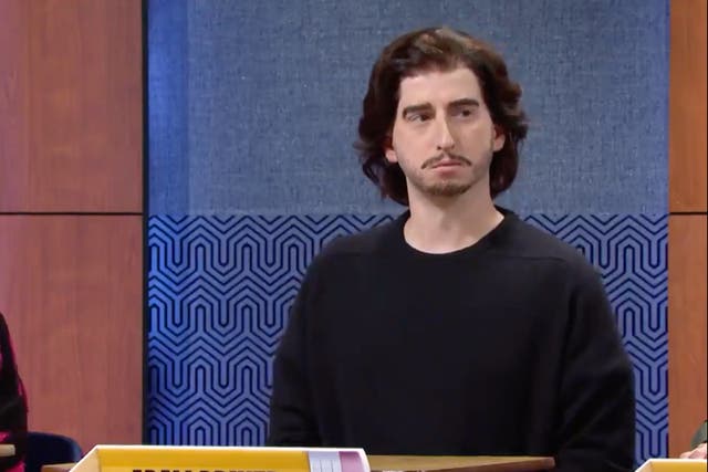 <p>SNL star Adam Driver was parodied on the show</p>