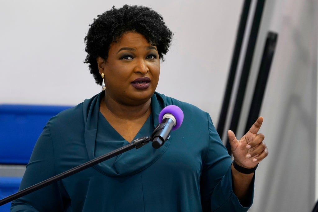 Ahmaud Arbery: Jury ‘saw the meanness in the killers’ hearts’ says Stacey Abrams as three convicted of murder