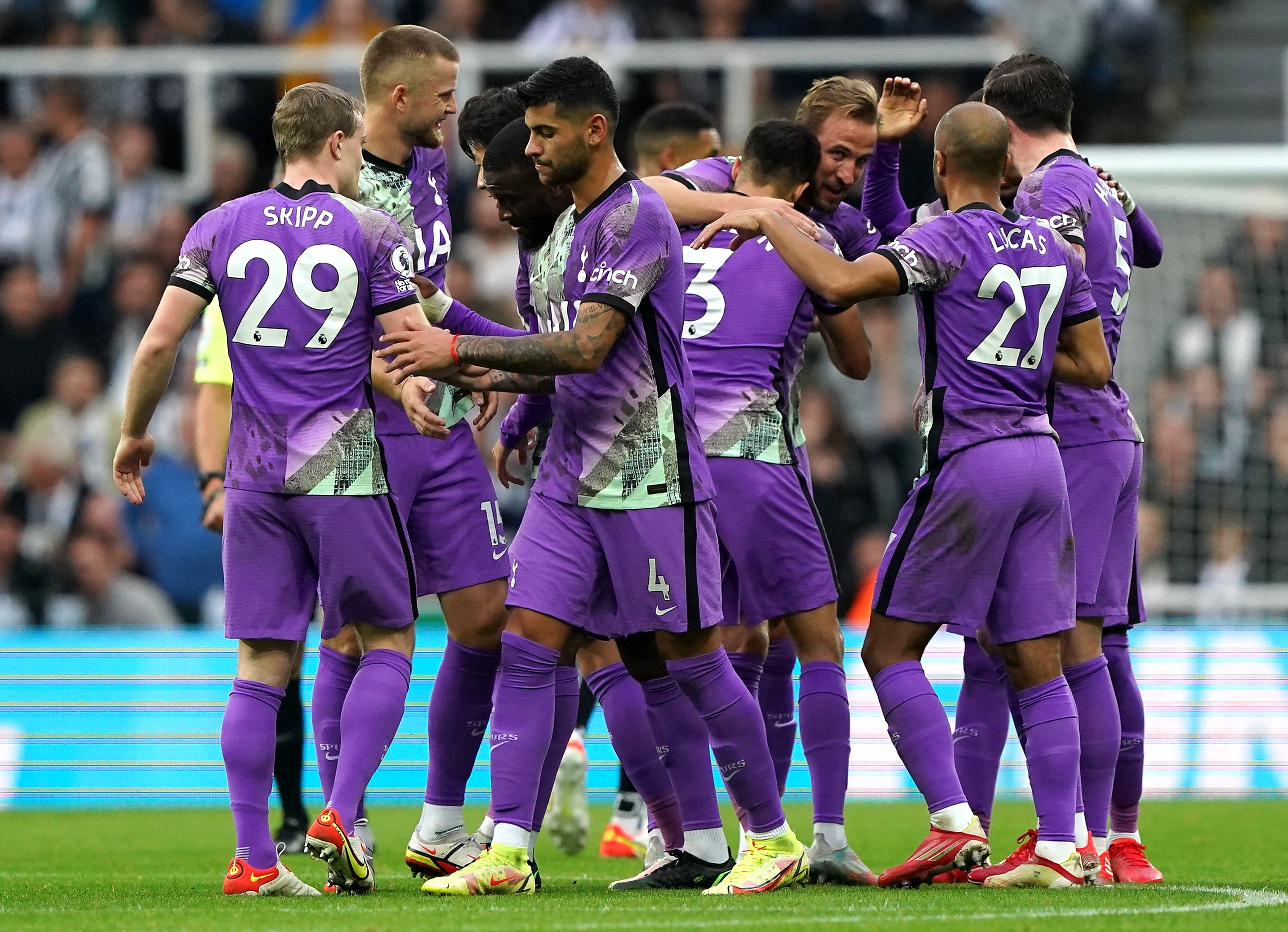 Tottenham put the dampener on Newcastle’s party