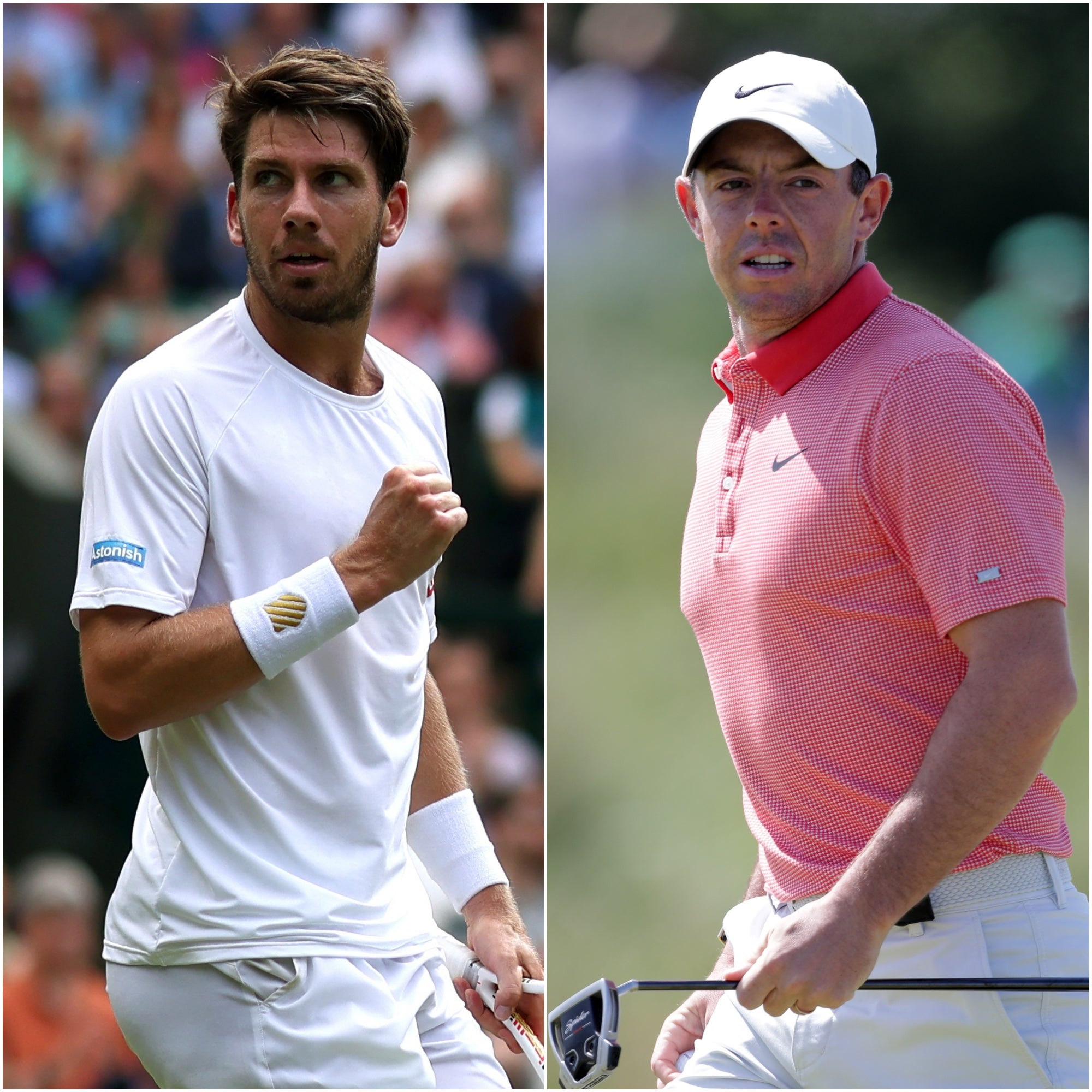 Tennis star Cameron Norrie and golfer Rory McIlroy scored big wins for the UK in the United States on Sunday (Steve Paston/Richard Sellers/PA)
