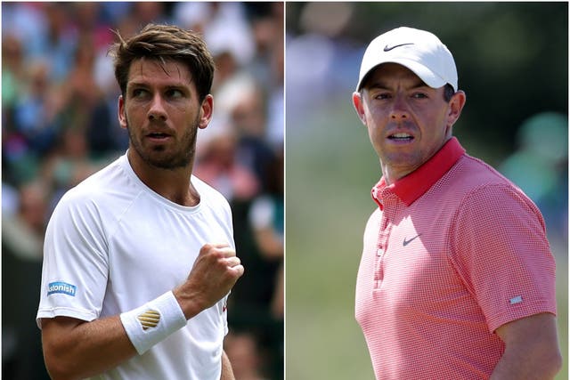 Tennis star Cameron Norrie and golfer Rory McIlroy scored big wins for the UK in the United States on Sunday (Steve Paston/Richard Sellers/PA)