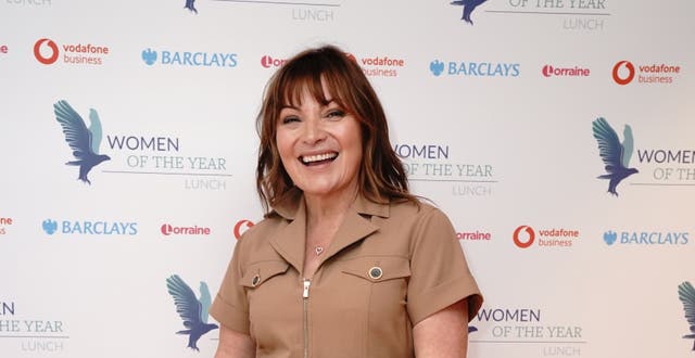 Lorraine Kelly (Jonathan Brady/PA)