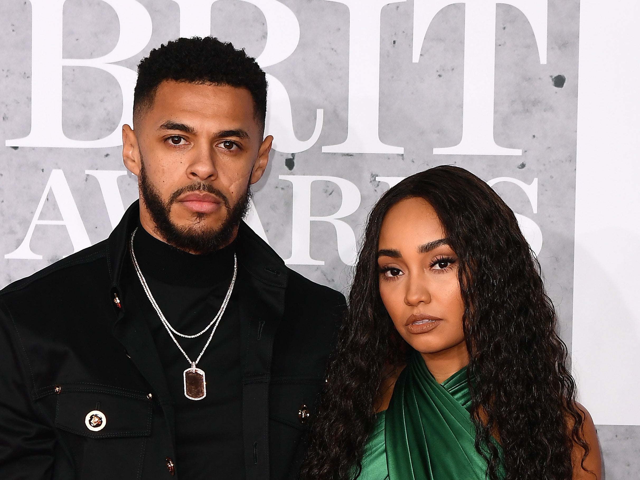 Leigh-Anne Pinnock and her husband, the footballer Andre Gray