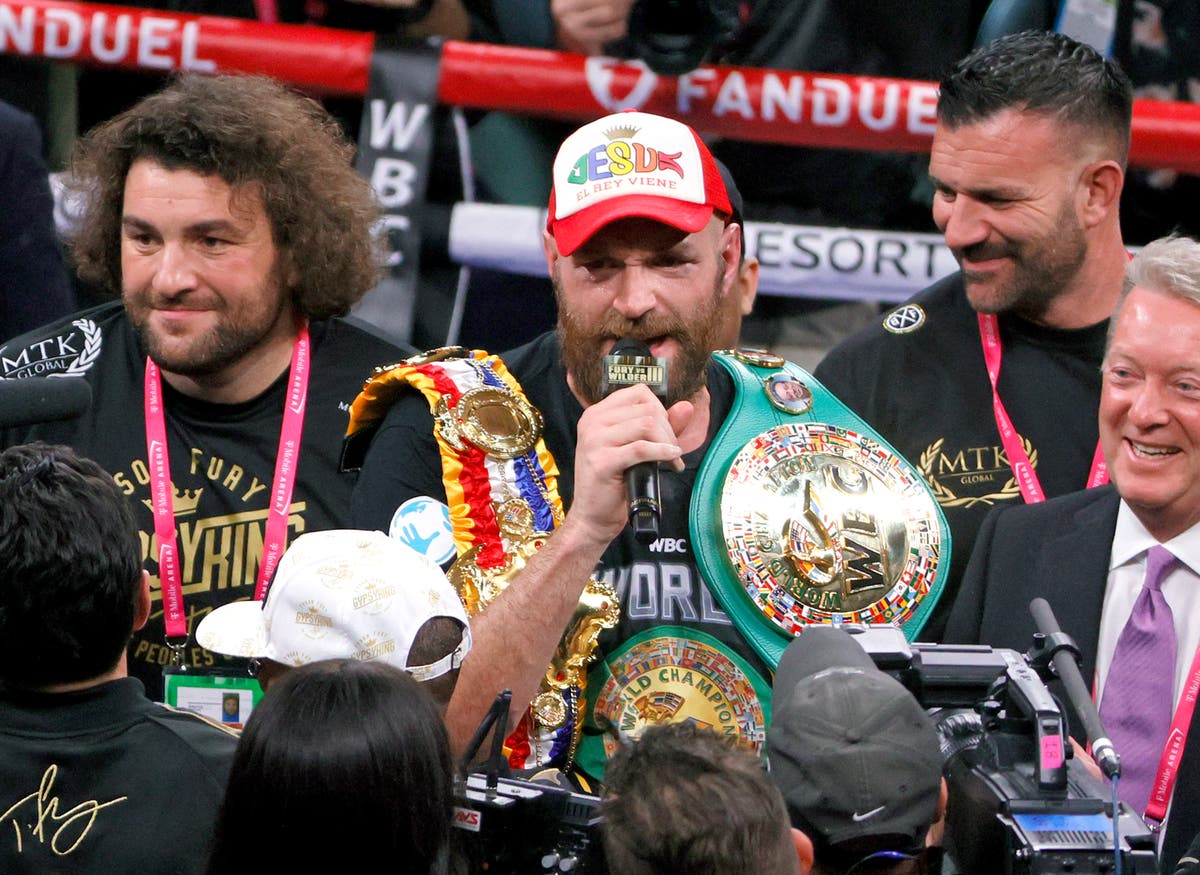 Tyson Fury identifies Joe Joyce as big threat in heavyweight division