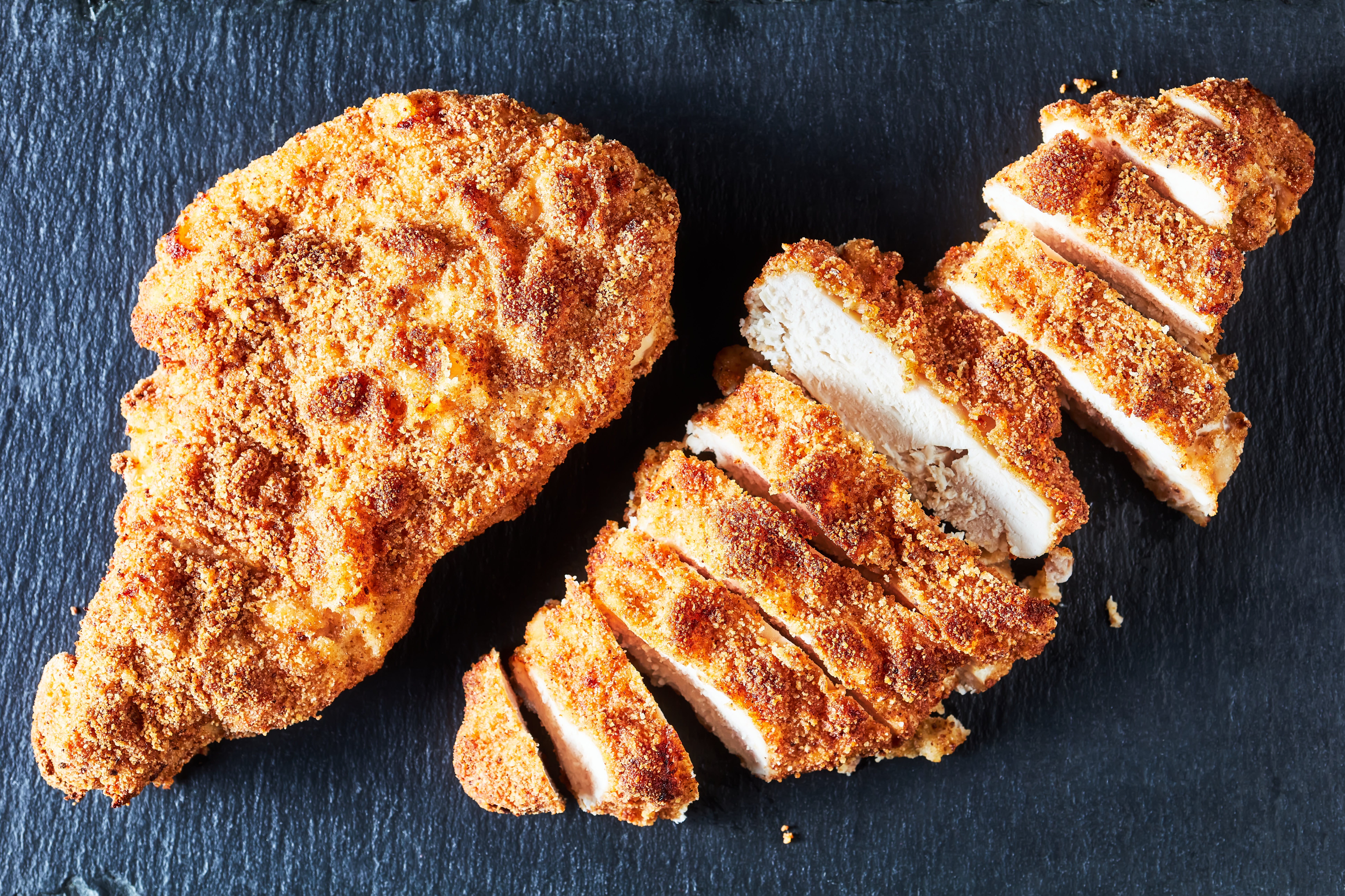 These cheesy, crispy chicken cutlets are as good as they sound