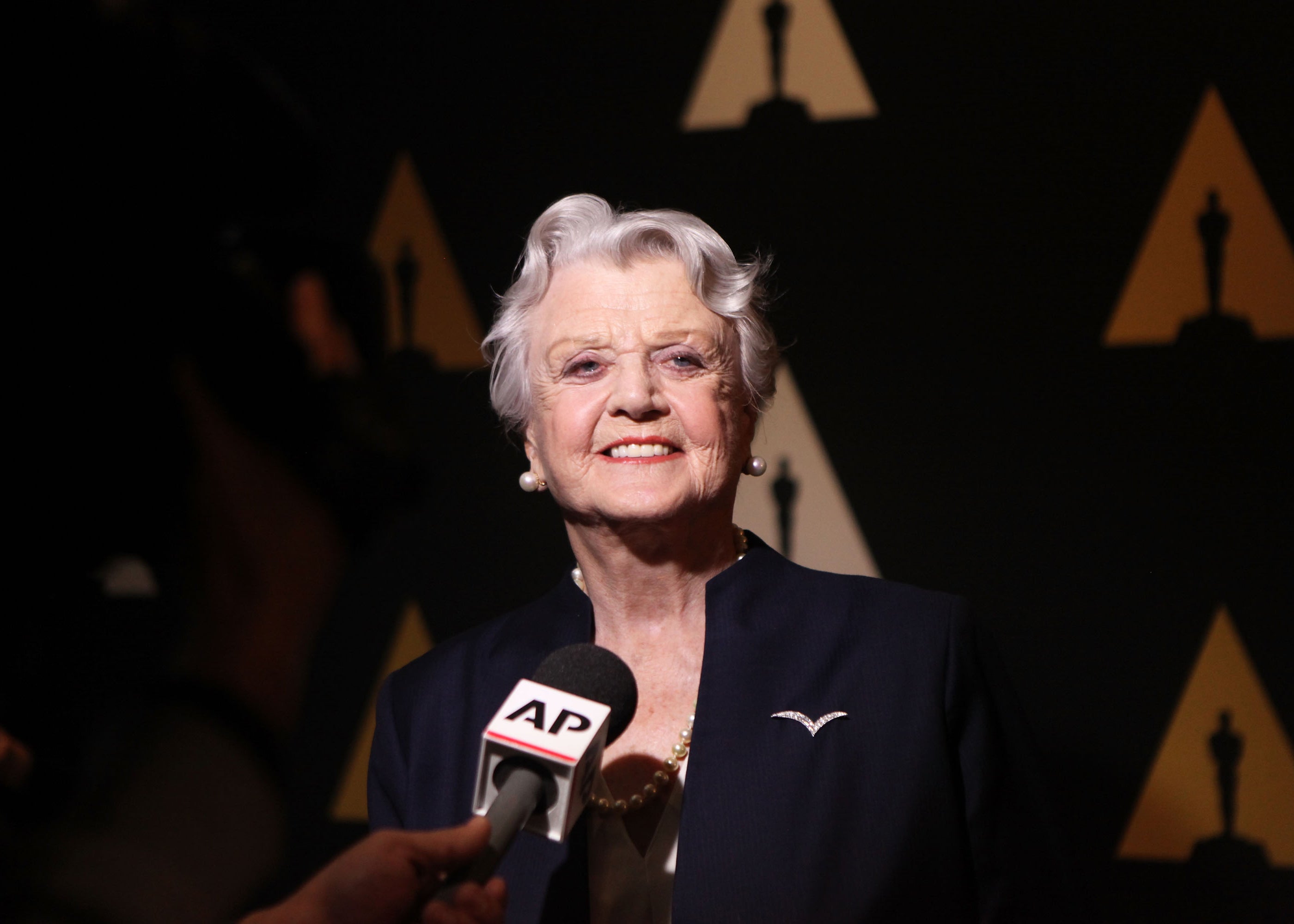 Angela Lansbury attends the 25th Anniversary screening of ‘Beauty and the Beast’