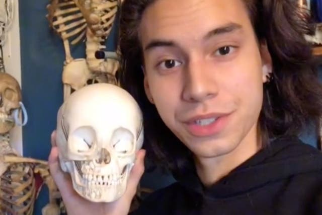 <p>JonsBones, a New York-based TikTok user who sells bones </p>