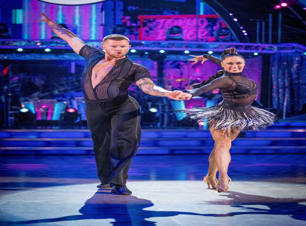 Adam Peaty has spoken out after his controversial tango performance with Katya Jones on Strictly (Guy Levy/PA)