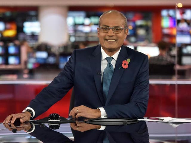 <p>Sri Lanka-born Alagiah has hosted the ‘BBC News at Six’ since 2007 </p>