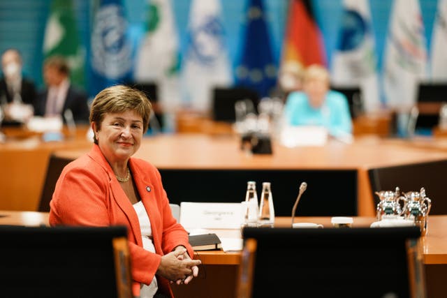 <p>Georgieva was accused of putting pressure on staff to alter data to favour China</p>