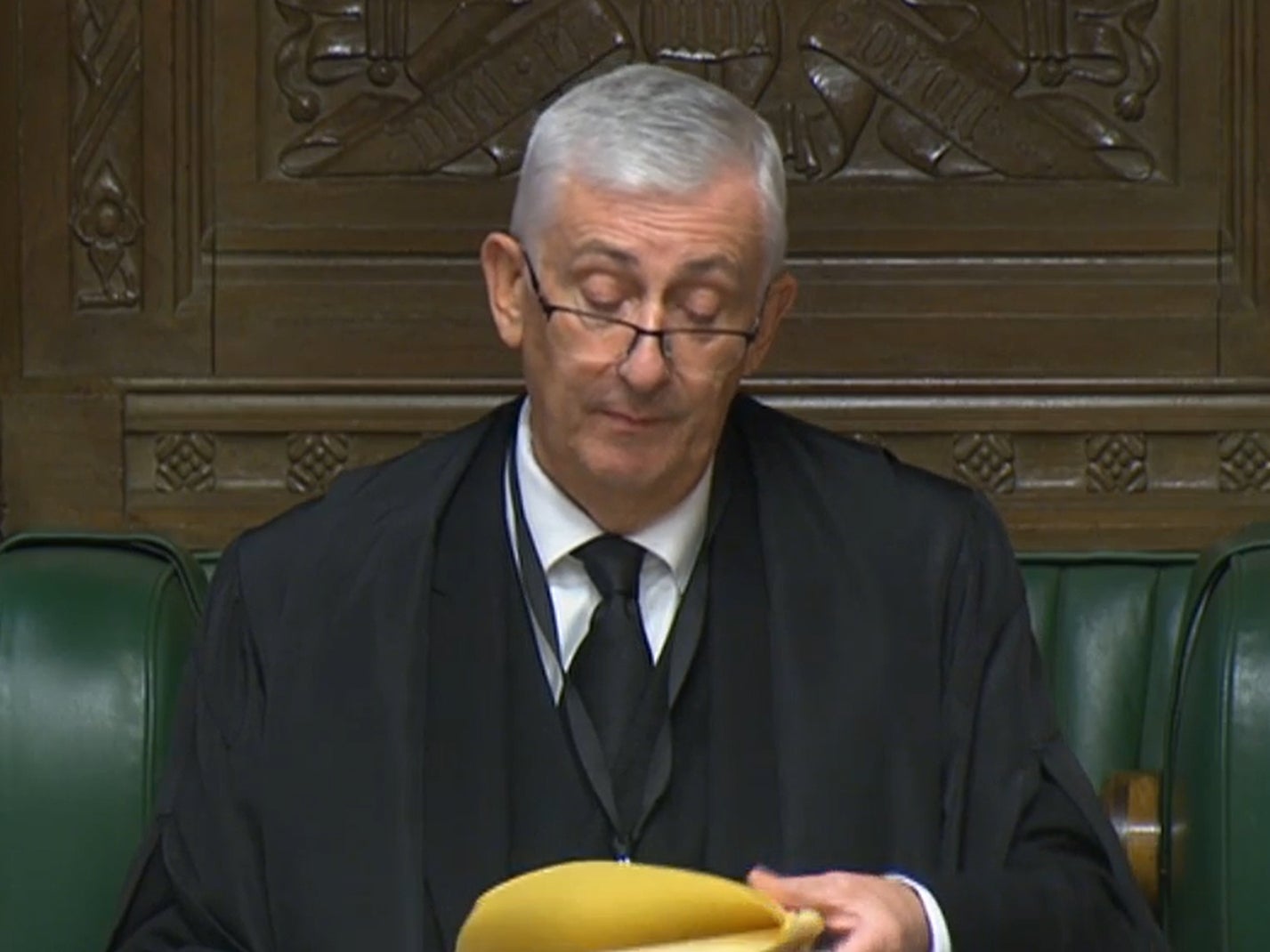 Commons speaker Sir Lindsay Hoyle