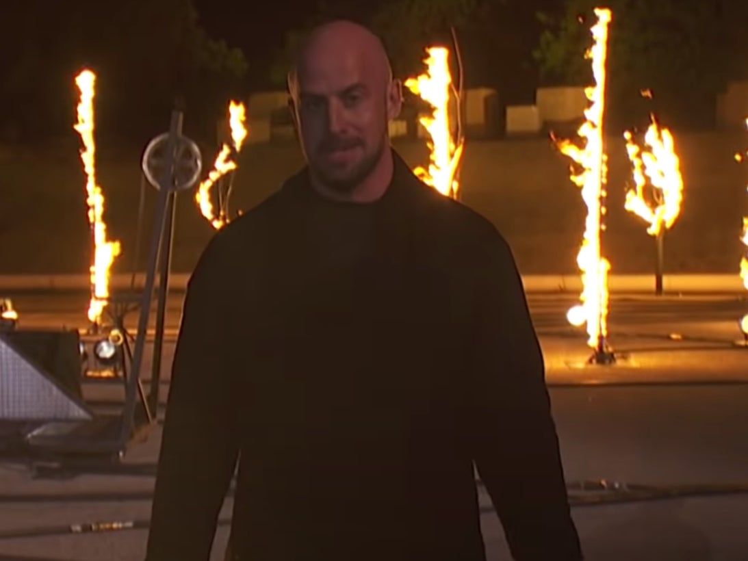 <p>Jonathan Goodwin on ‘America’s Got Talent’ in 2020</p>