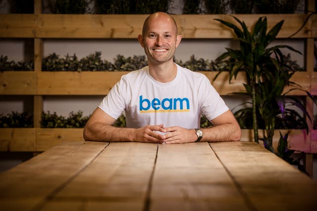 <p>Beam founder Alex Stephany befriended a homeless man and is helping more into work </p>