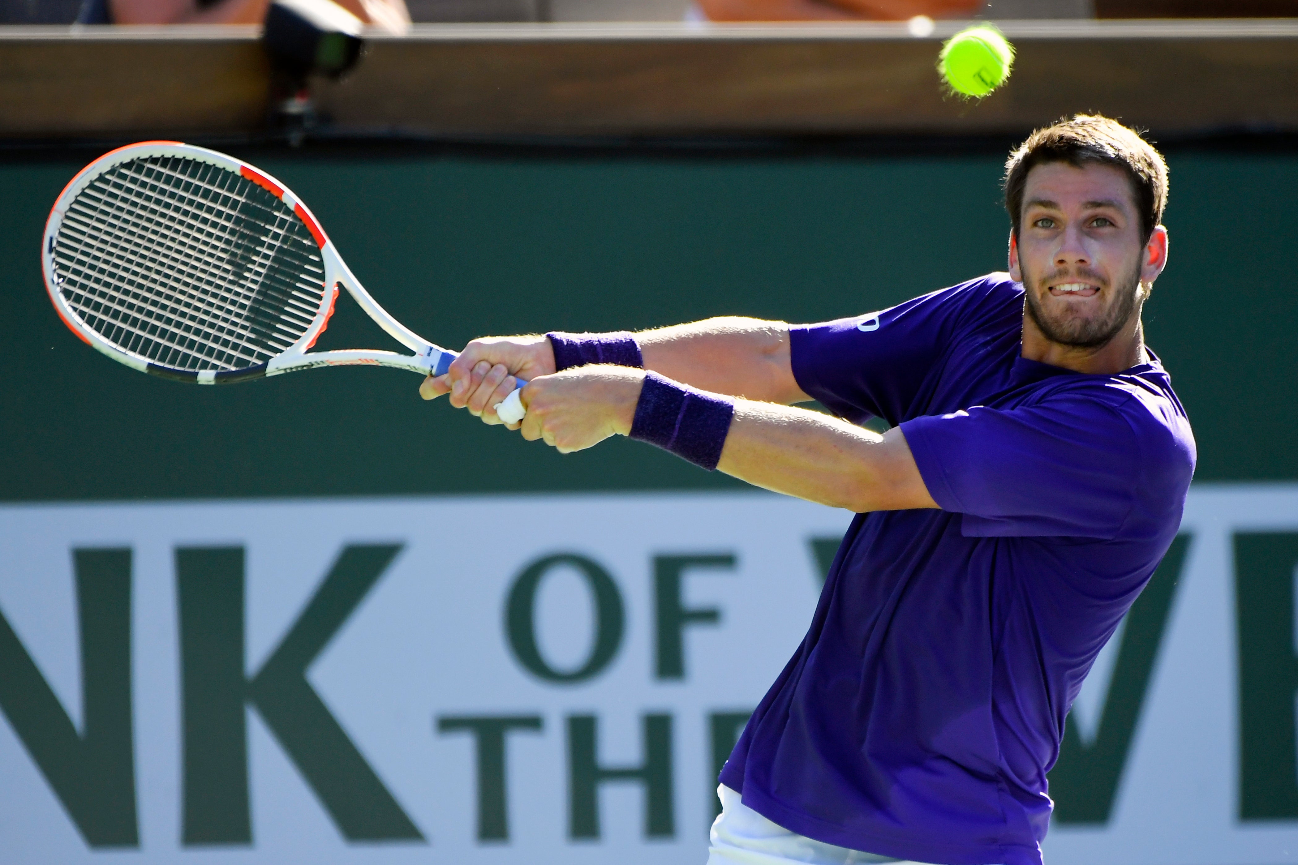 Cameron Norrie was triumphant on Sunday (John McCoy/AP)