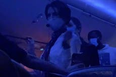 Anti-vaxxer takes microphone on plane to rant against Covid shots to fellow passengers