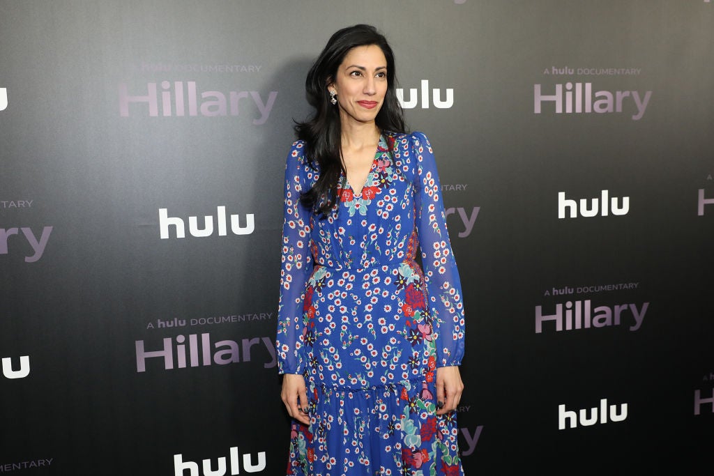 Huma Abedin, former top aide to Hillary Clinton