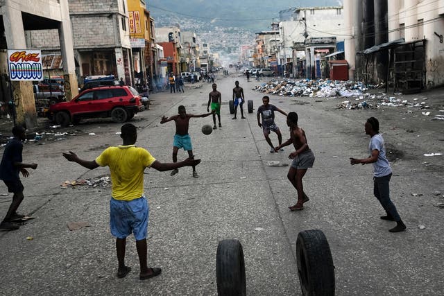 Haiti Security Strike
