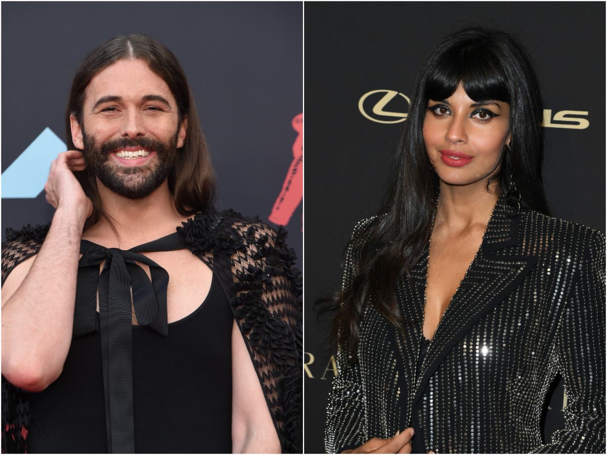 Netflix stars like Jameela Jamil and Jonathan Van Ness to support employee protest of Dave Chappelle special