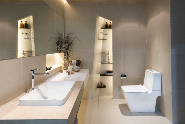 Layout is crucial in bathroom design, experts say (Alamy/PA)