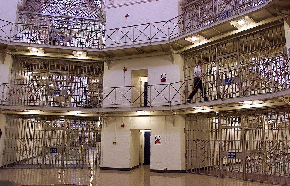 Nuffield Trust research finds that in 2019/20, prisoners missed 42 per cent of scheduled outpatient appointments, compared with 23 per cent in the community
