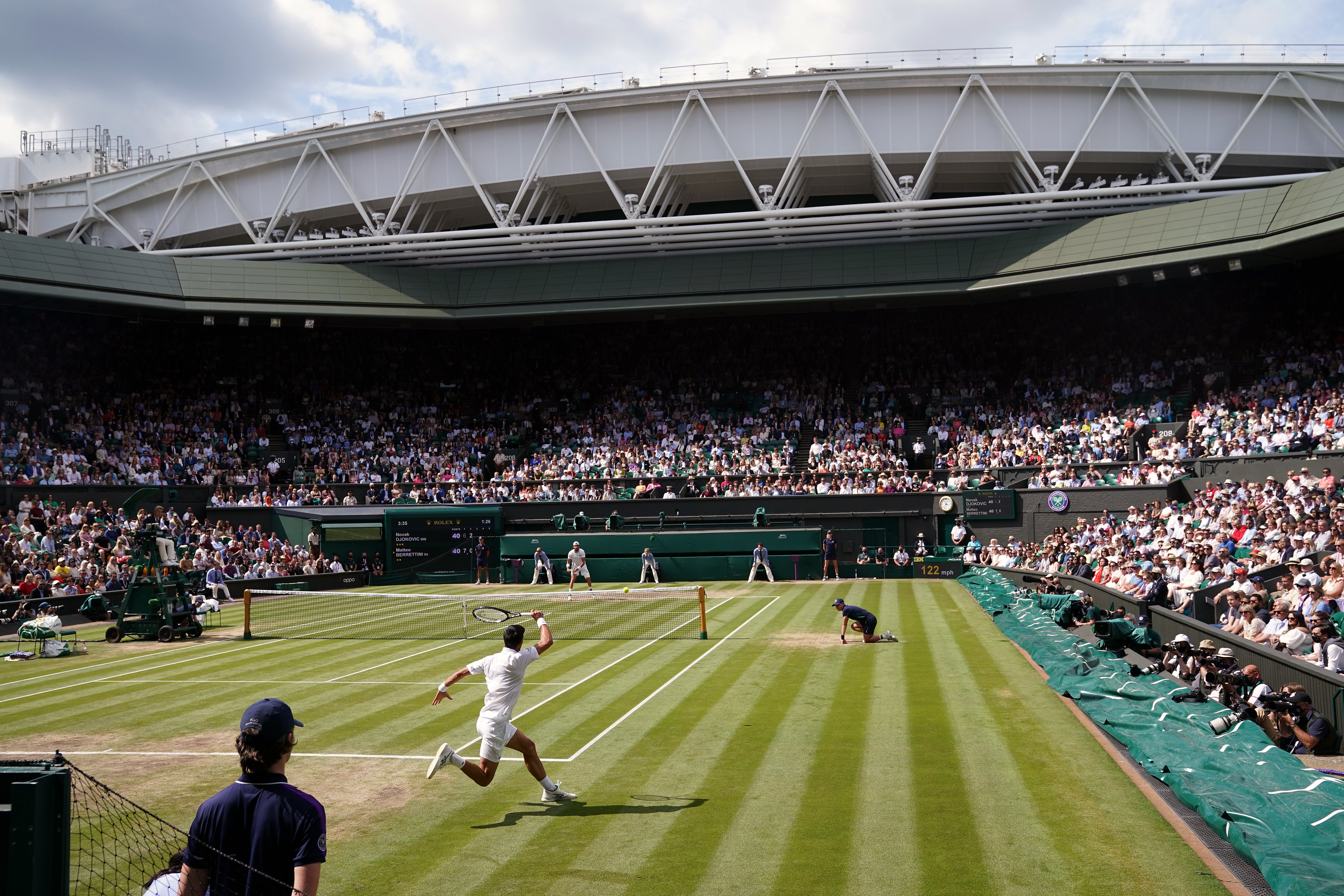 Next summer marks Centre Court’s centenary (Adam Davy/PA)