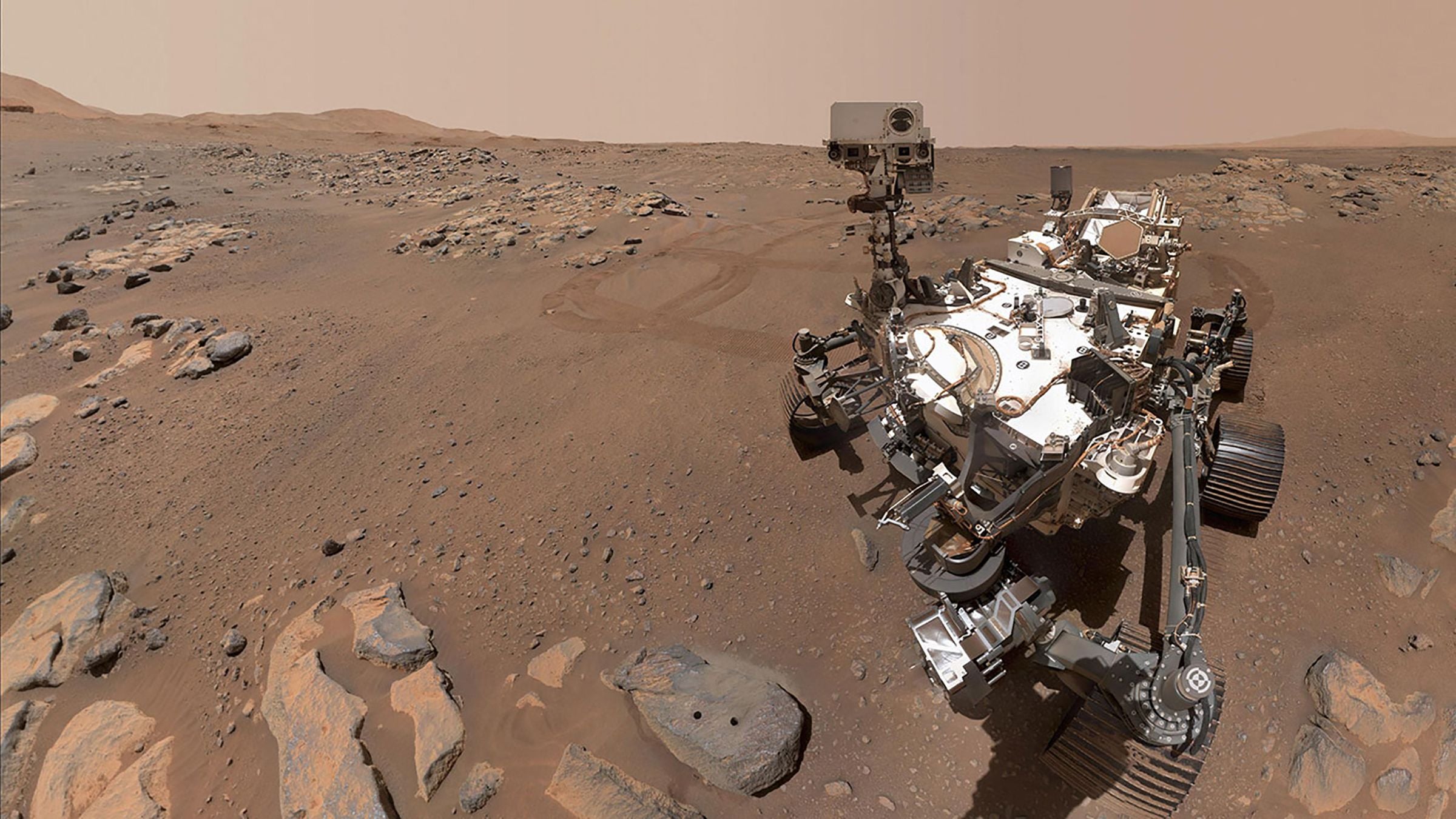 Mars rover Perseverance takes a selfie