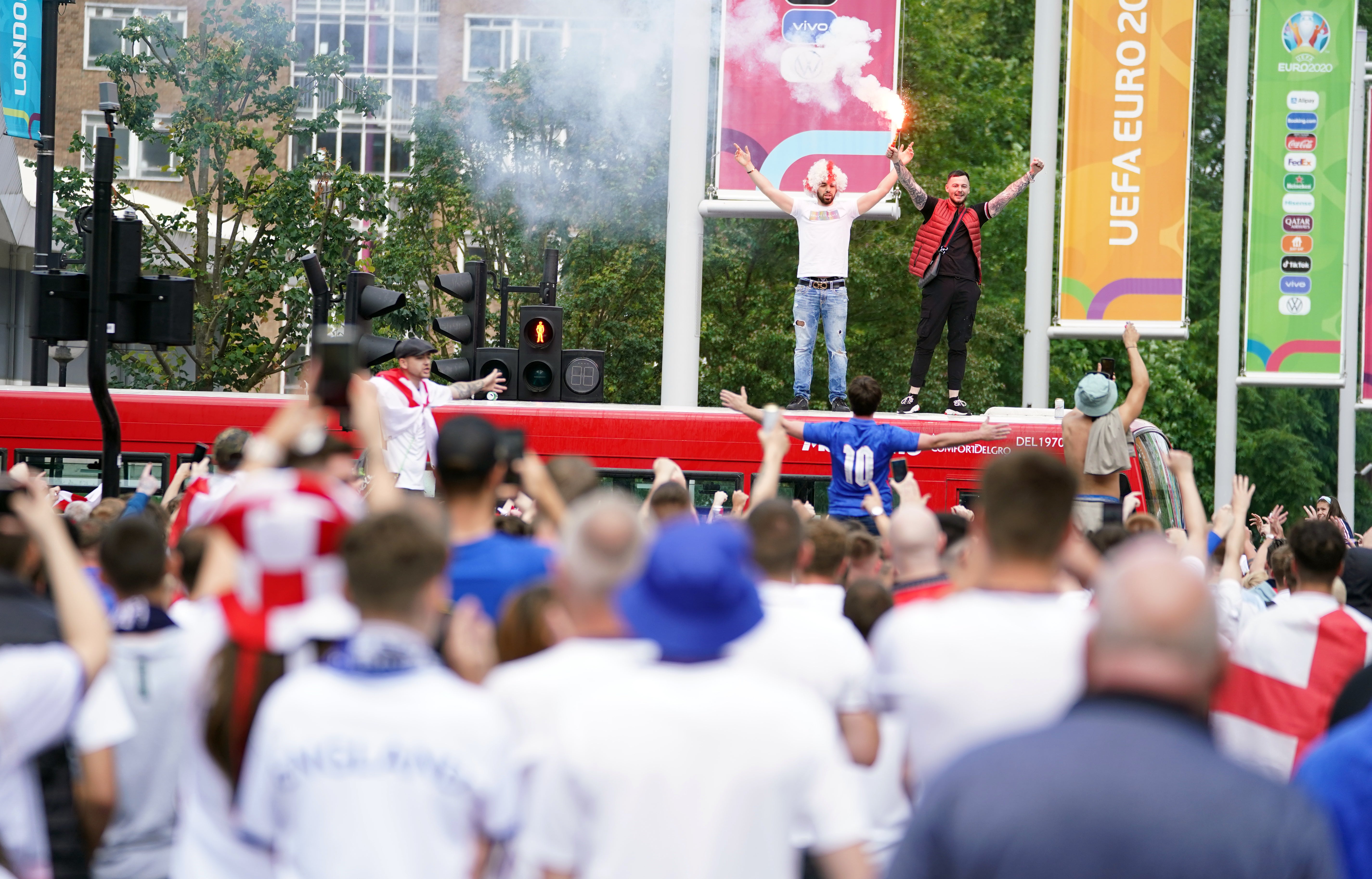 The disorder at the Euro 2020 final does not mean plans to bid for the 2030 World Cup are up in smoke, a UK Sport executive has said (Mike Egerton/PA)