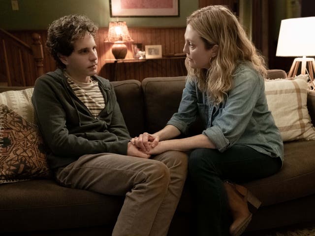 Ben Platt y Julianne Moore en 'Dear Evan Hansen'