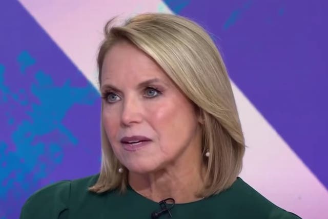 <p>Katie Couric on the ‘Today’ show on 19 October 2021</p>