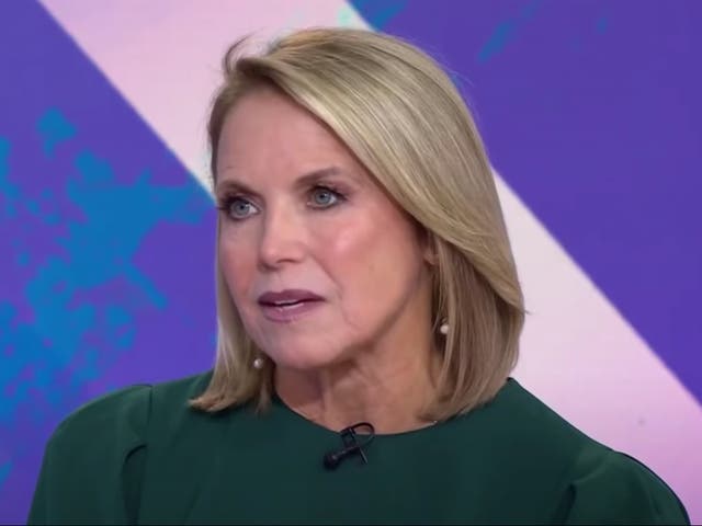 <p>Katie Couric on the ‘Today’ show on 19 October 2021</p>