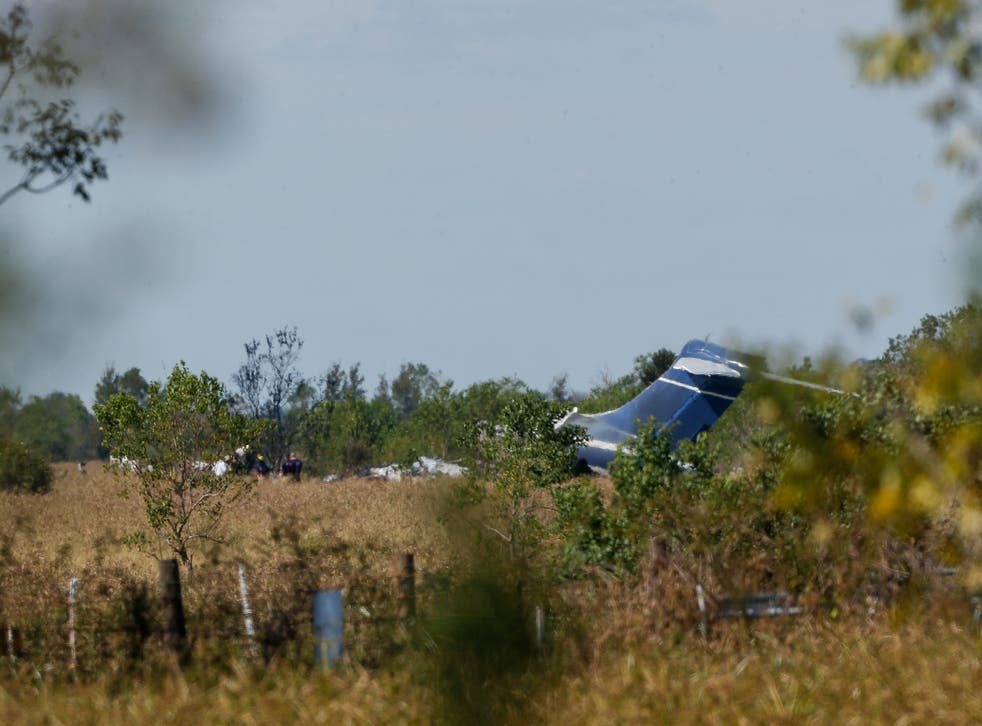 TEXAS-AVIÓN-INCENDIO
