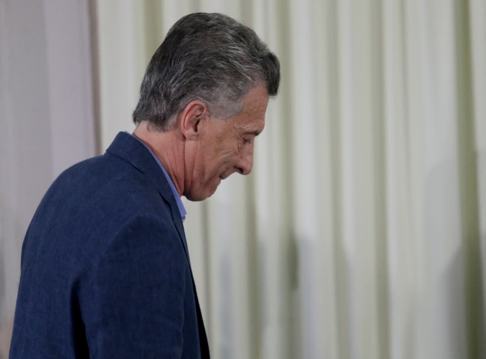 ARGENTINA-MACRI JUSTICIA
