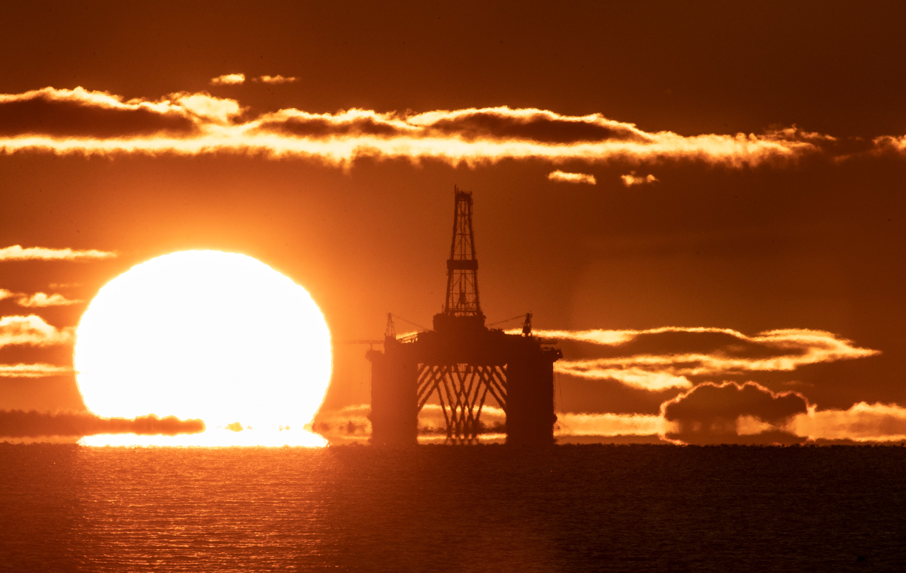 Oil and gas production will continue to rise, the UN Environment Programme has warned (Jane Barlow/PA)